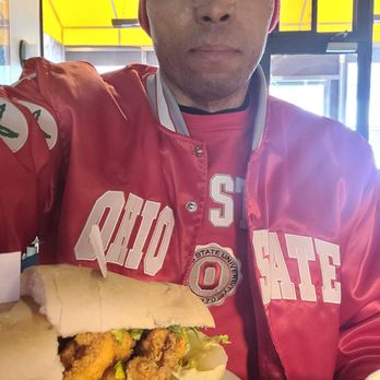 Kjun - Modest selfie with my finely crafted Po'Boy - Korean Near Me - New York, New York