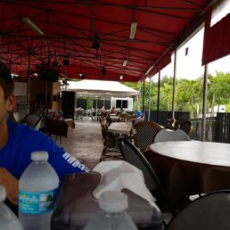 a boy sitting at a table