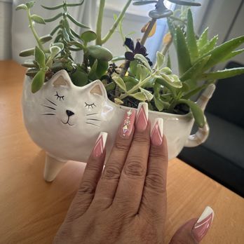 Golden Nails & Spa - Thank you so much, Nancy, for always taking care of me! This set is beautiful! See you in a couple of weeks! - Nail Salons Near Me - Sacramento, California