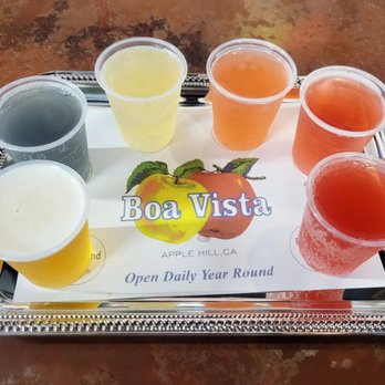 Boa Vista Orchards - Cider Flight - Fruits & Veggies Near Me - Placerville, California