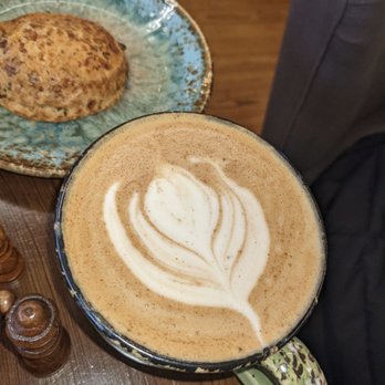 Ragamuffins Coffee House - Delish latte - Coffee & Tea Near Me - Laurel, Maryland
