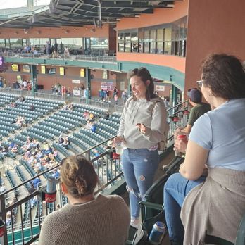 Jacksonville Jumbo Shrimp - Sky box 2 view - Professional Sports Teams Near Me - Jacksonville, Florida