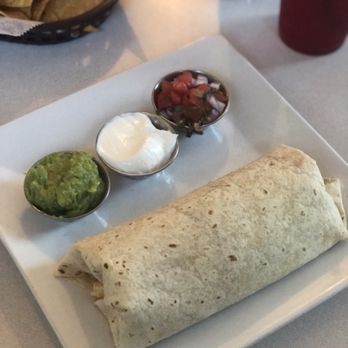 Caffe 101 - Chicken burrito. - Cafes Near Me - Boiling Springs, Pennsylvania