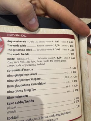 Menu photo 1 Shin Milan, MI
