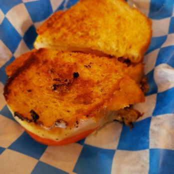 Hops N Shine - Crab grilled cheese - American Near Me - Alexandria, Virginia Hops N Shine - Crab grilled cheese - American Near Me - Alexandria, Virginia
