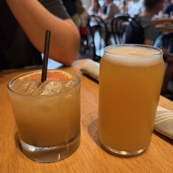 A-Side Public House - Mocktail: pineapple, coconut refresher- I couldn't taste any coconut. My boyfriend enjoyed his beer - Coffee & Tea Near Me - Saint Paul, Minnesota A-Side Public House - Mocktail: pineapple, coconut refresher- I couldn't taste any coconut. My boyfriend enjoyed his beer - Coffee & Tea Near Me - Saint Paul, Minnesota
