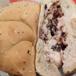 Nodine's Smokehouse - Chicken bacon ranch sandwich (without lettuce, tomato, or onion)