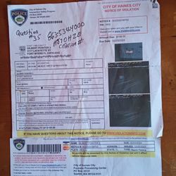 The Ticket Clinic - This is the citation I receive from Polk county
