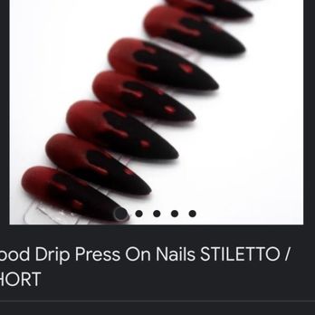 Artist Nails & Spa - I asked for these and was first given flames and then was left with what was in the last photos - Nail Salons Near Me - Vacaville, California