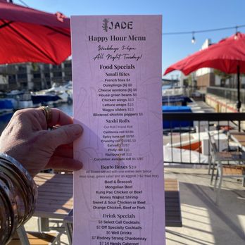 Jade Restaurant - Happy hour menu! - Sushi Bars Near Me - Long Beach, California Jade Restaurant - Happy hour menu! - Sushi Bars Near Me - Long Beach, California