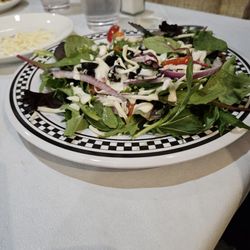 Amore Italian Restaurant - House salad quite large.