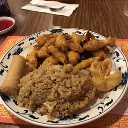 General chicken. Pretty big helping General chicken. Pretty big helping