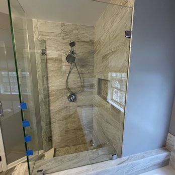 Home Built Construction - a walk in shower and tub - General Contractors Near Me - Somerset, New Jersey