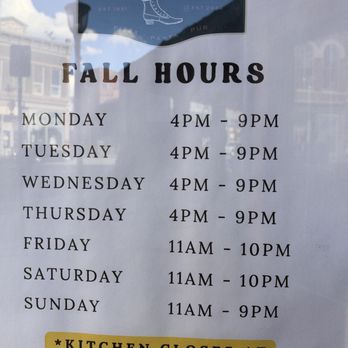 The Famous - Hours as of Sept 2026 - Pizza Near Me - Leadville, Colorado The Famous - Hours as of Sept 2026 - Pizza Near Me - Leadville, Colorado