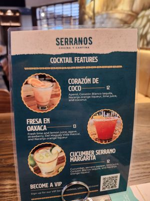 Menu photo 5 Serranos Cedar Park, TX