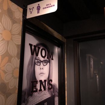 Linger - All gender bathroom labeled as women's - Asian Fusion Near Me - Denver, Colorado