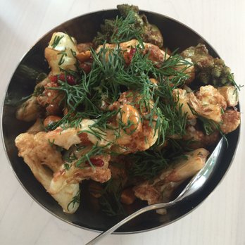 Tusk - Cauliflower, dill, barberries and peanuts.  What a treat - Middle Eastern Near Me - Portland, Oregon