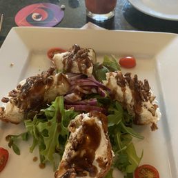 Fig and Goat Cheese Crostini Lunch