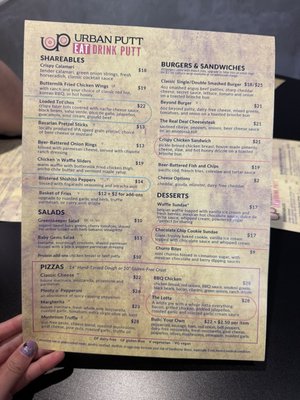 Menu photo 3 Urban Putt San Jose, CA Menu photo 3 Urban Putt San Jose, CA