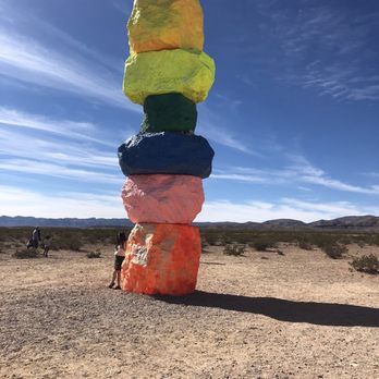 Seven Magic Mountains - Public Art Near Me - Las Vegas, Nevada Seven Magic Mountains - Public Art Near Me - Las Vegas, Nevada