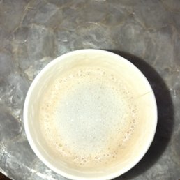 Half cup of short Cappuccino