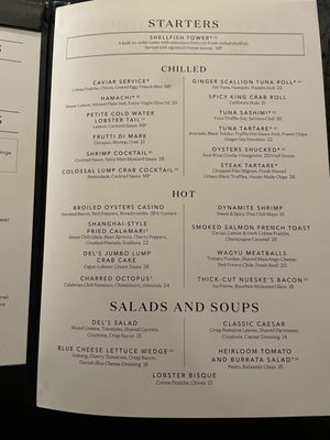 Menu photo 4 Del Frisco's Double Eagle Steakhouse Fort Worth, TX Menu photo 4 Del Frisco's Double Eagle Steakhouse Fort Worth, TX