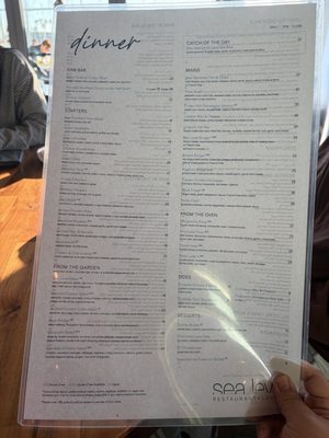 Menu photo 6 Sea Level Restaurant & Lounge Redondo Beach, CA