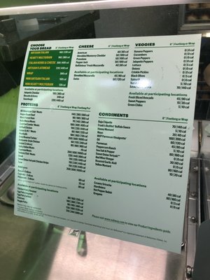 Menu photo 1 Subway Elk Grove, CA Menu photo 1 Subway Elk Grove, CA
