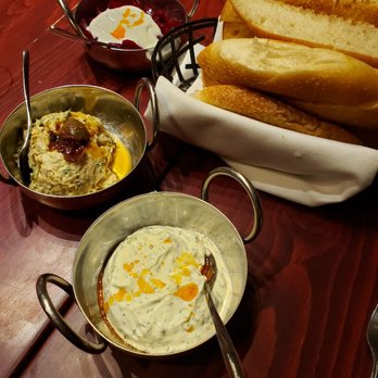 Cazbar - Trio of Mezes Baba Ghanoush - Turkish Near Me - Baltimore, Maryland