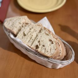 Complimentary bread