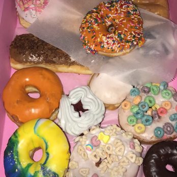 SloDoCo Donuts - Sooo many different types so I just had to get a dozen! - Donuts Near Me - San Luis Obispo, California