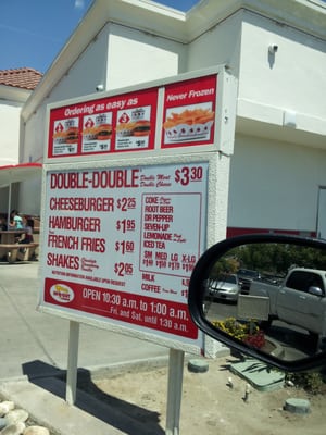 Menu photo 6 In-N-Out Burger Visalia, CA Menu photo 6 In-N-Out Burger Visalia, CA