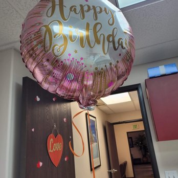 Diana's Flowers - One of two balloons, the other never made it. - Florists Near Me - Victorville, California