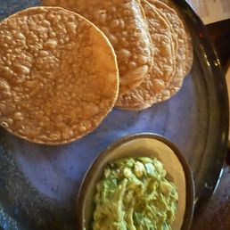 Chips and small guac Chips and small guac