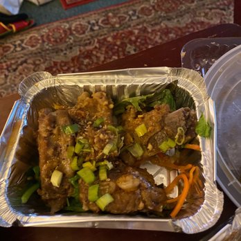 Enthaice Thai Kitchen - Thai pork ribs with garlic - Thai Near Me - Astoria, New York