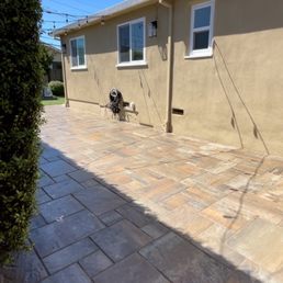 Backyard patio Backyard patio