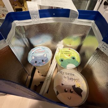 ICI Tea Drinks - New lids, mini tote, and overall branding? Subtle but cute changes they've made - Bubble Tea Near Me - San Gabriel, California ICI Tea Drinks - New lids, mini tote, and overall branding? Subtle but cute changes they've made - Bubble Tea Near Me - San Gabriel, California