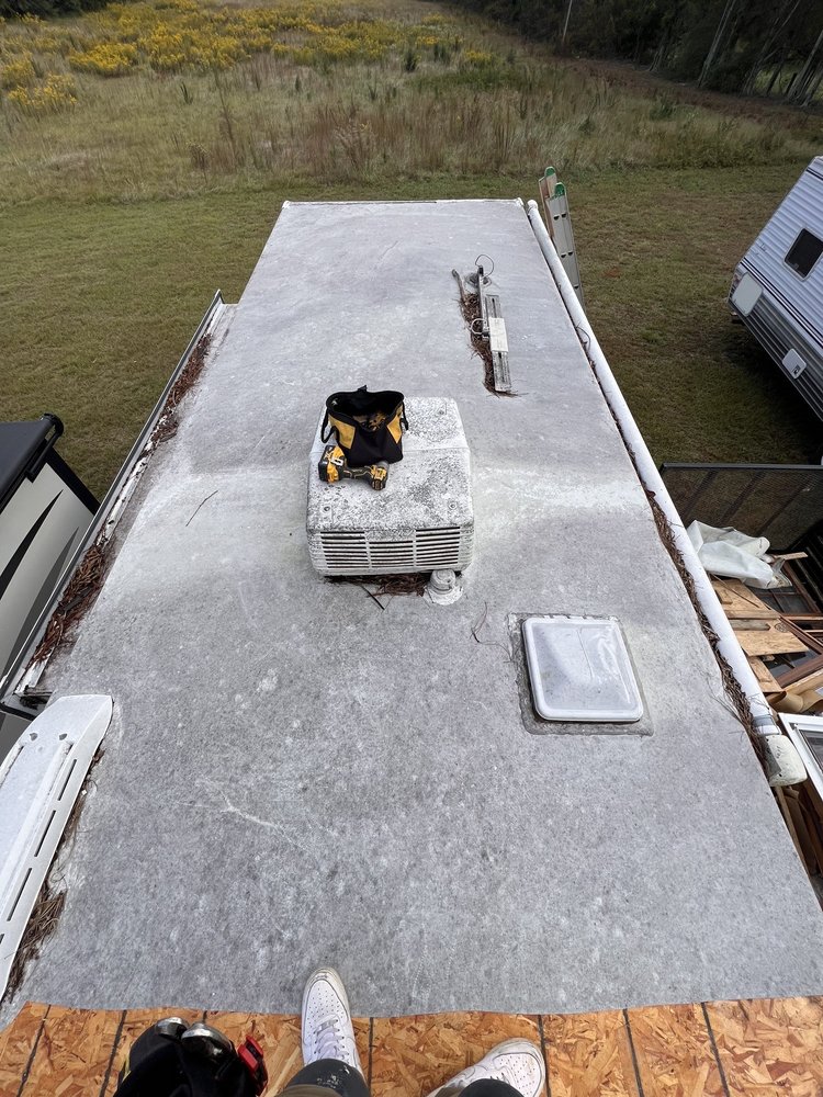 Slide of Rv Roof Repairs