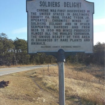 Soldiers Delight - Did you know that chromium was once mined in Maryland? How cool! - Hiking Near Me - Owings Mills, Maryland