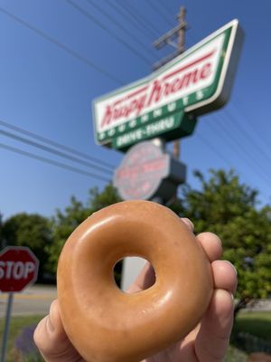 Photo of Krispy Kreme - Elk Grove Village, IL, US. Original Glazed Dozen