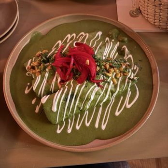 Koko's - POBLANO CASHEW ENCHILADAS - Mexican Near Me - Seattle, Washington Koko's - POBLANO CASHEW ENCHILADAS - Mexican Near Me - Seattle, Washington