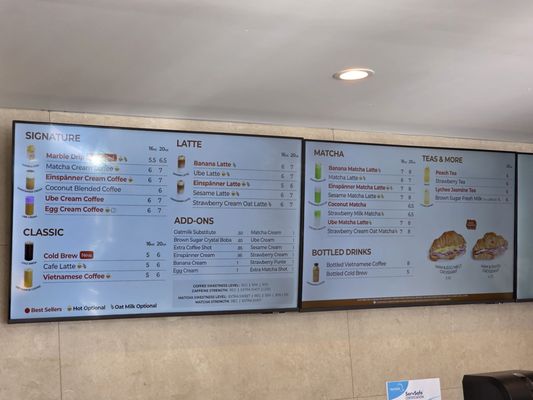 Menu photo 8 Da Vien Coffee Milpitas, CA