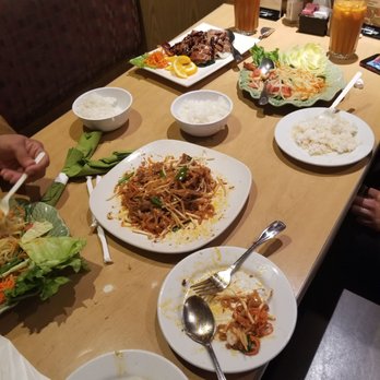 Thai Lotus Restaurant - The entrees were impacted with aroma, flavor and quantity.  Will return! - Thai Near Me - Phoenix, Arizona
