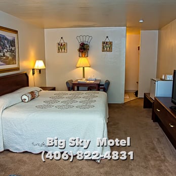 Big Sky Motel - Single King Suite - Hotels Near Me - Superior, Montana