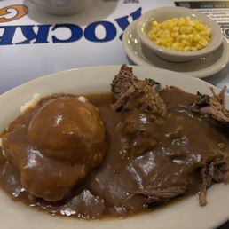Pot Roast and mashed potatoes special Pot Roast and mashed potatoes special
