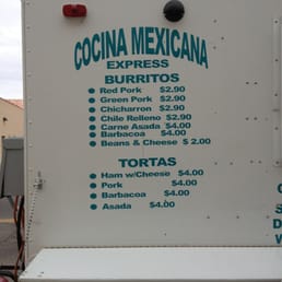 Partial menu Partial menu