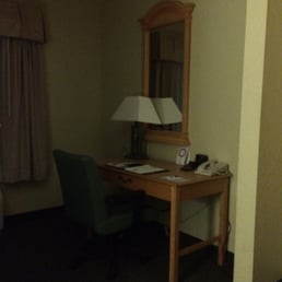 All rooms have a desk
