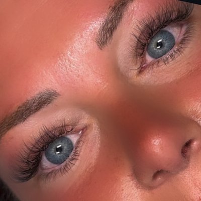 Custom lashes to enhance your natural features - Photos include classics, Hybrids and Volume sets.