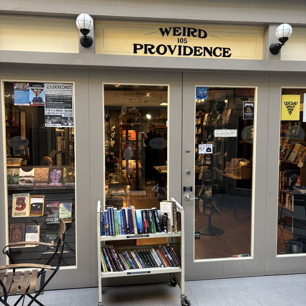 Weird Providence - The Weird bookshop inside the Arcade - Bookstores Near Me - Providence, Rhode Island