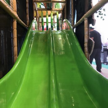 Funzy Play - Smaller of two slides - Indoor Playcenter Near Me - Jersey City, New Jersey